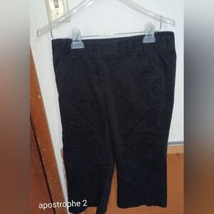 Apostrophe Black Women's Capris 2